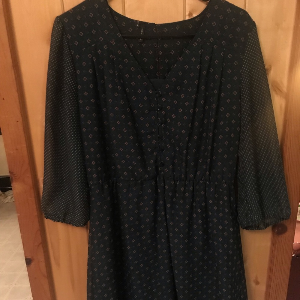 Maurice’s Green Long Sleeve Dress
